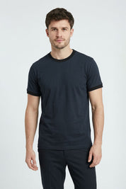 Navy & Black