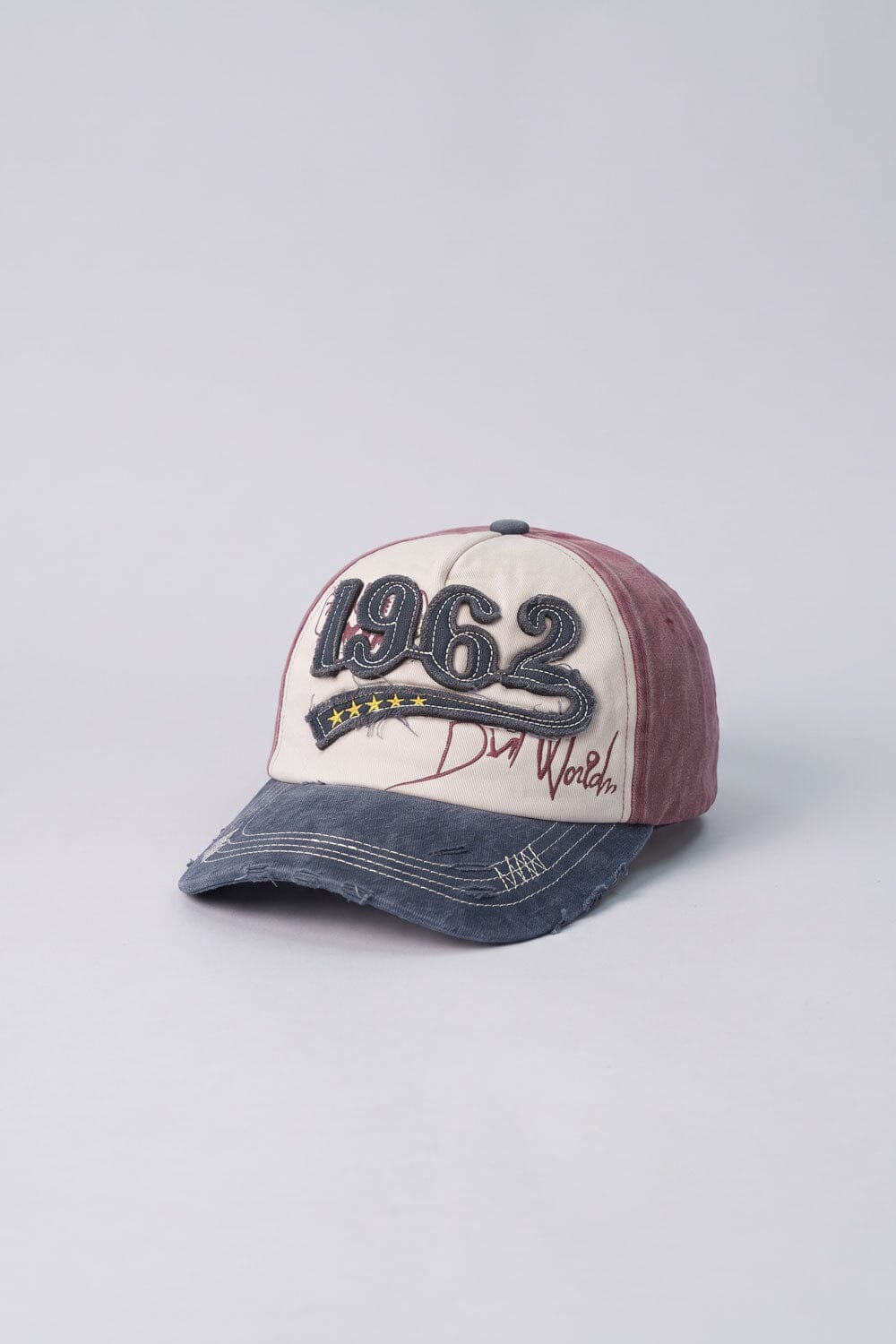 Navy & Burgundy