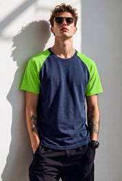 Navy & Green