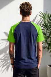 Navy & Green