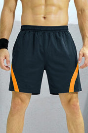 Navy & Orange
