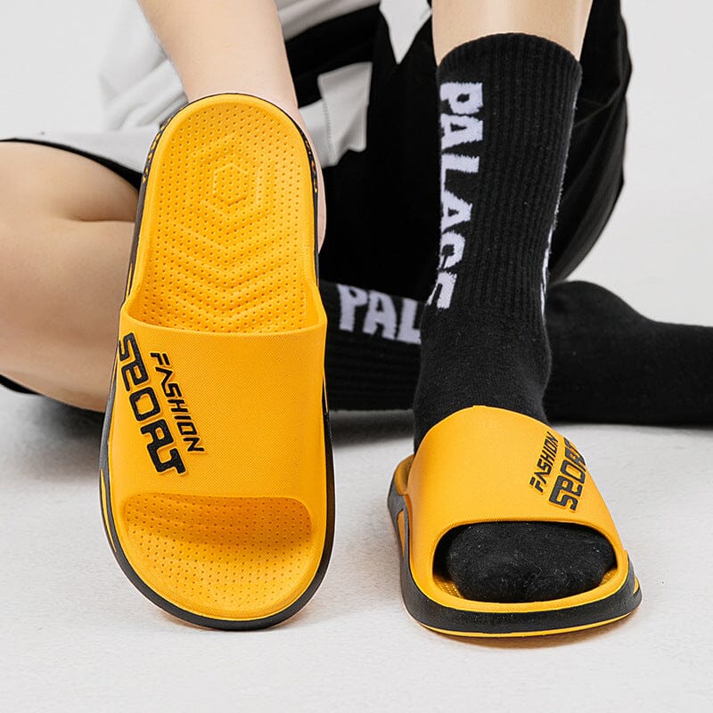 Men's Non Slip Thick Soled Slippers