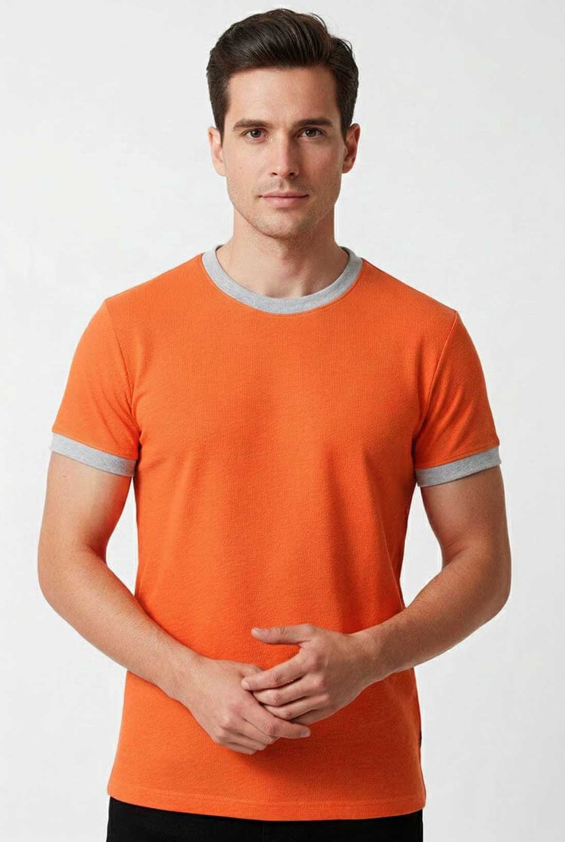 Orange & Grey