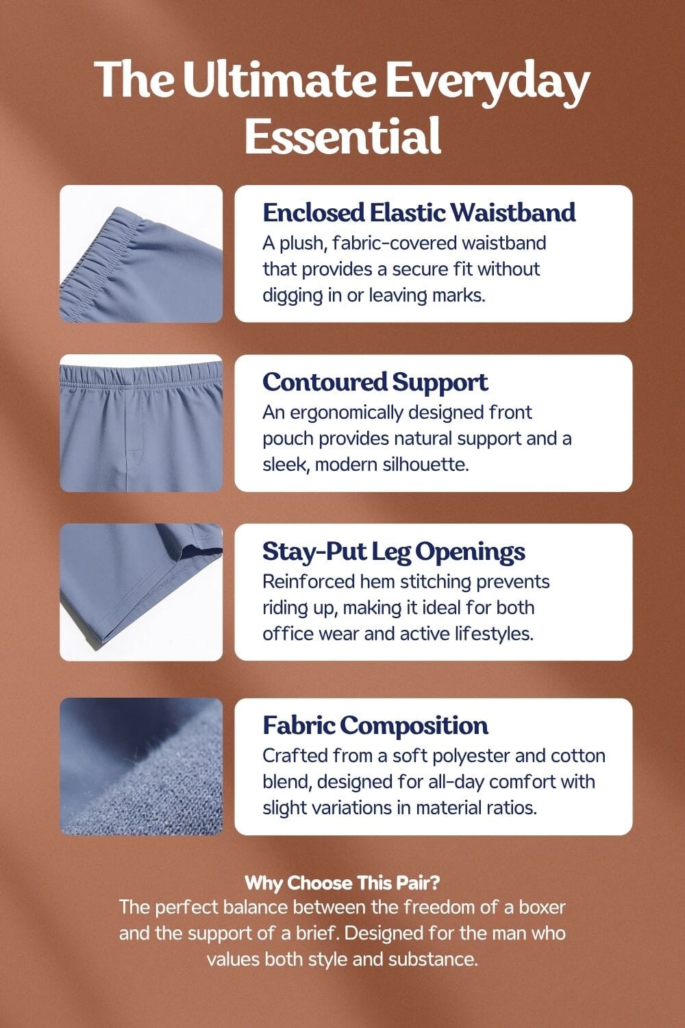 Polo Republica Men's Basic Boxer Shorts