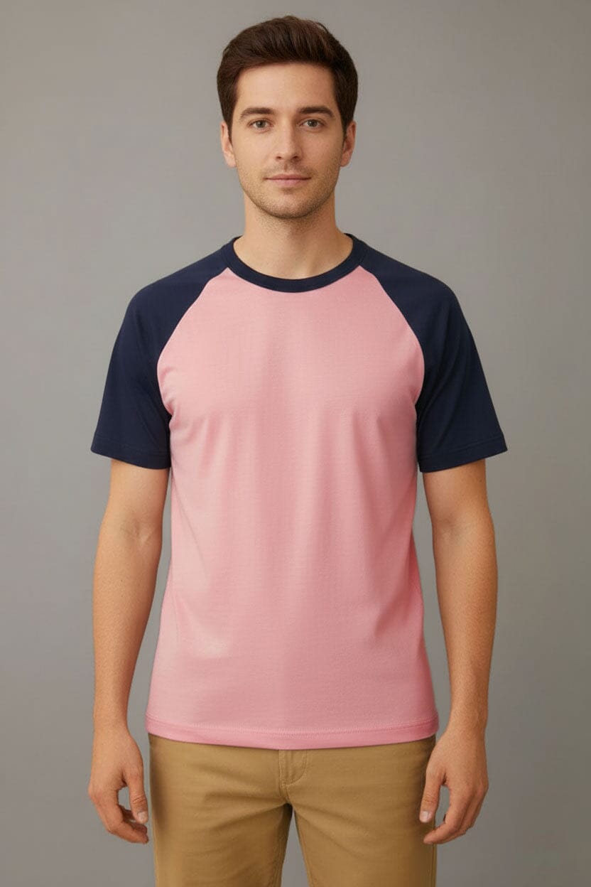 Pink & Navy