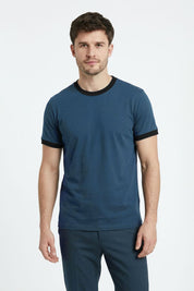 Powder Blue & Black
