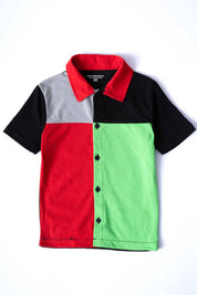 Polo Republica Kid's Contrast Minor Fault Casual Shirt