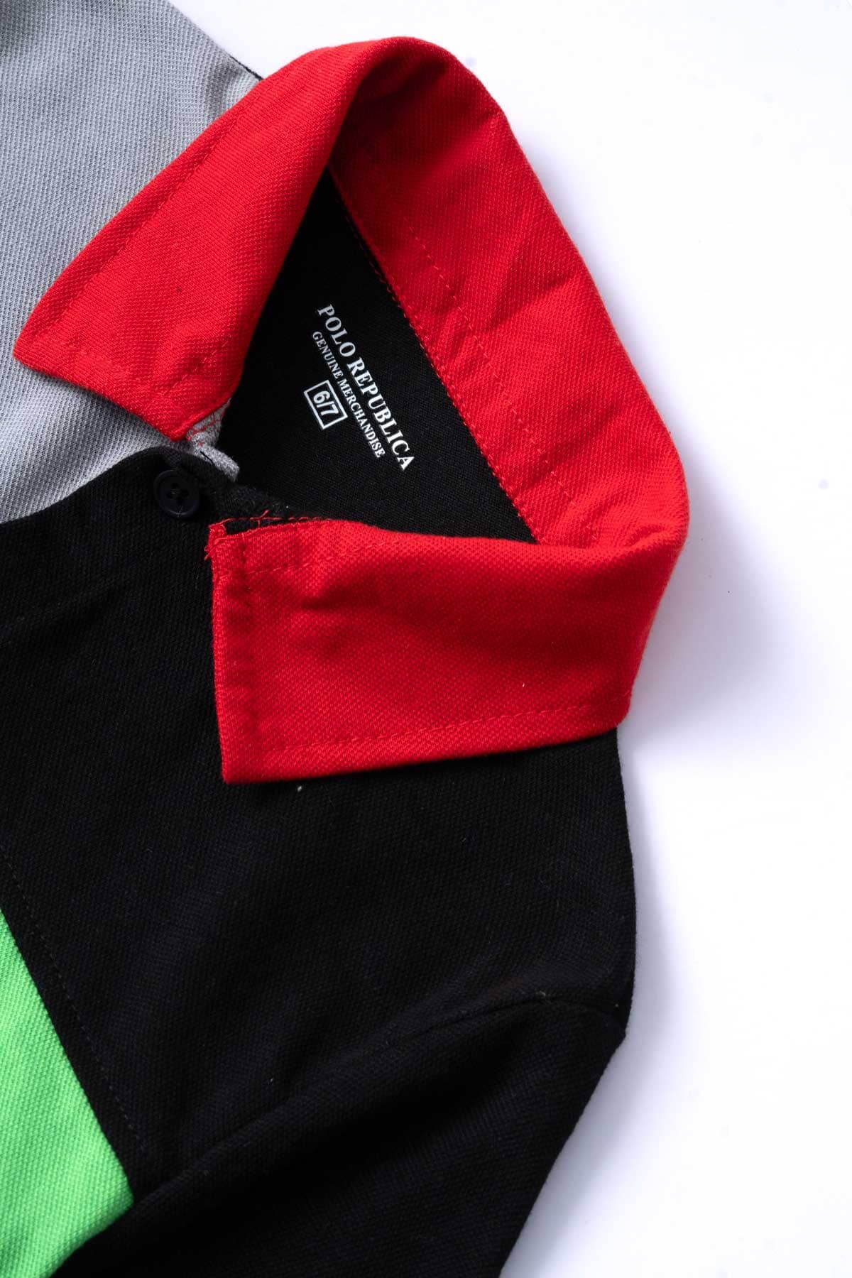 Polo Republica Kid's Contrast Minor Fault Casual Shirt