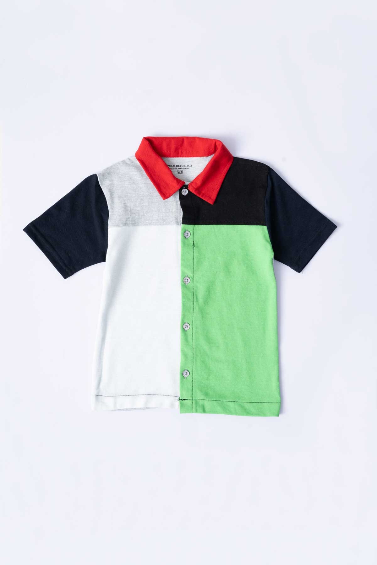 Polo Republica Kid's Contrast Minor Fault Casual Shirt