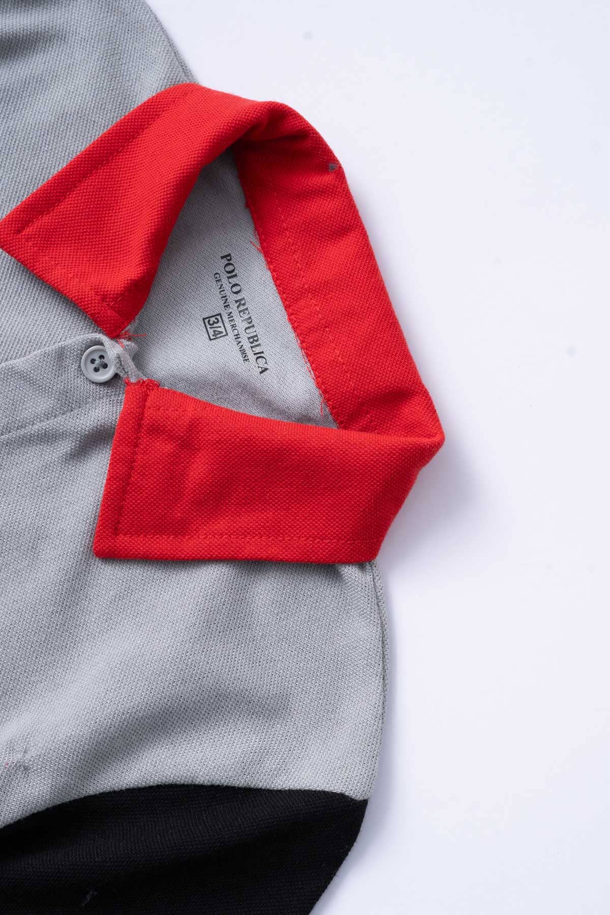 Polo Republica Kid's Contrast Minor Fault Casual Shirt