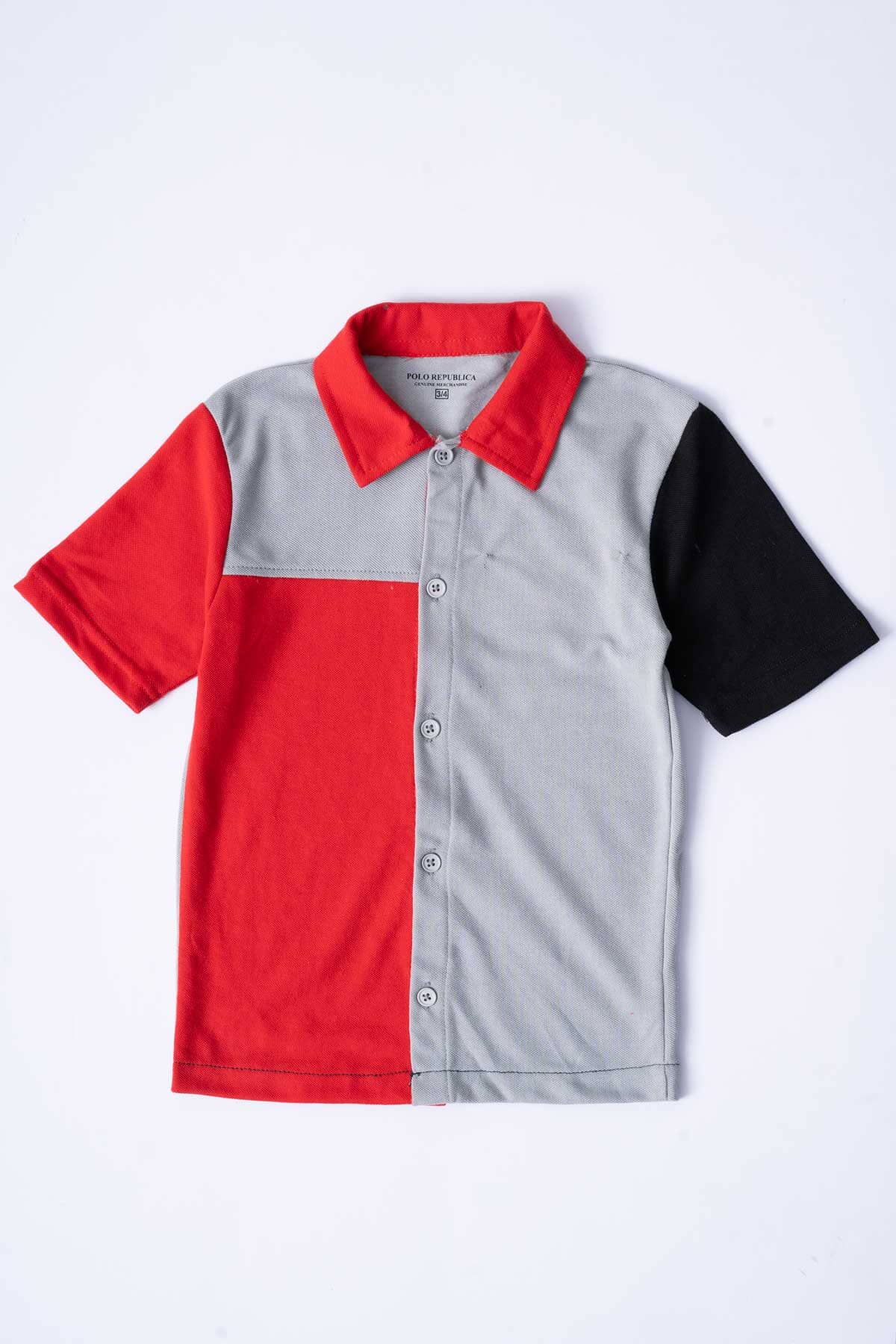 Polo Republica Kid's Contrast Minor Fault Casual Shirt