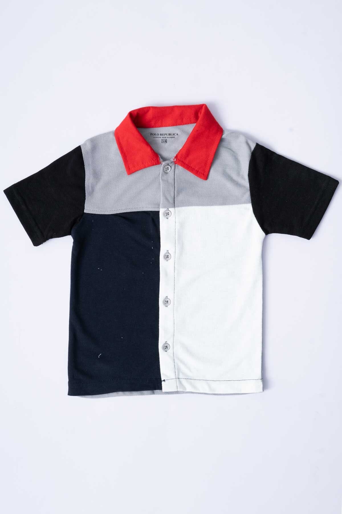 Polo Republica Kid's Contrast Minor Fault Casual Shirt