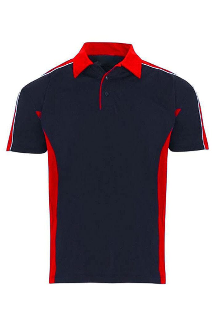 Navy & Red