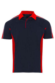 Navy & Red