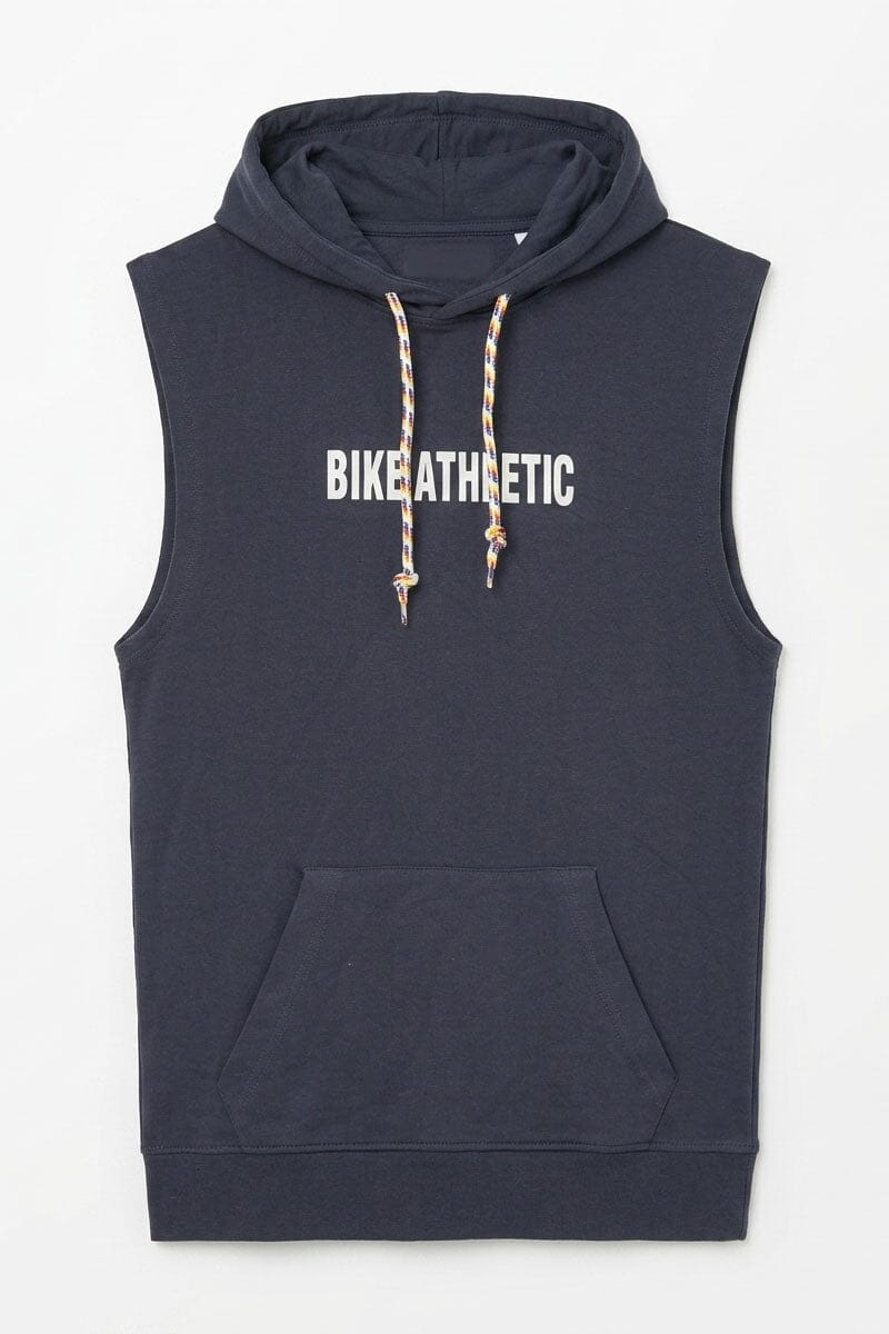 Men's Printed Sleeveless Pullover Hoodie