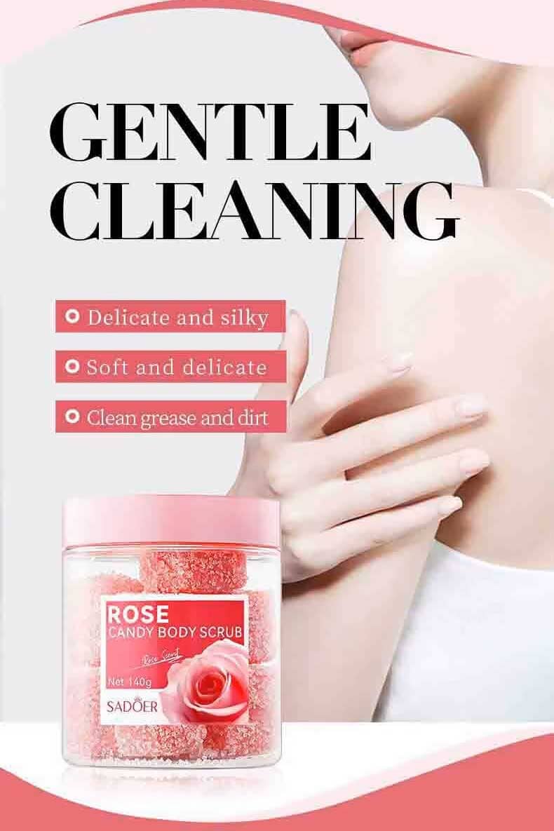 Sadoer Rose Scent Body Scrub