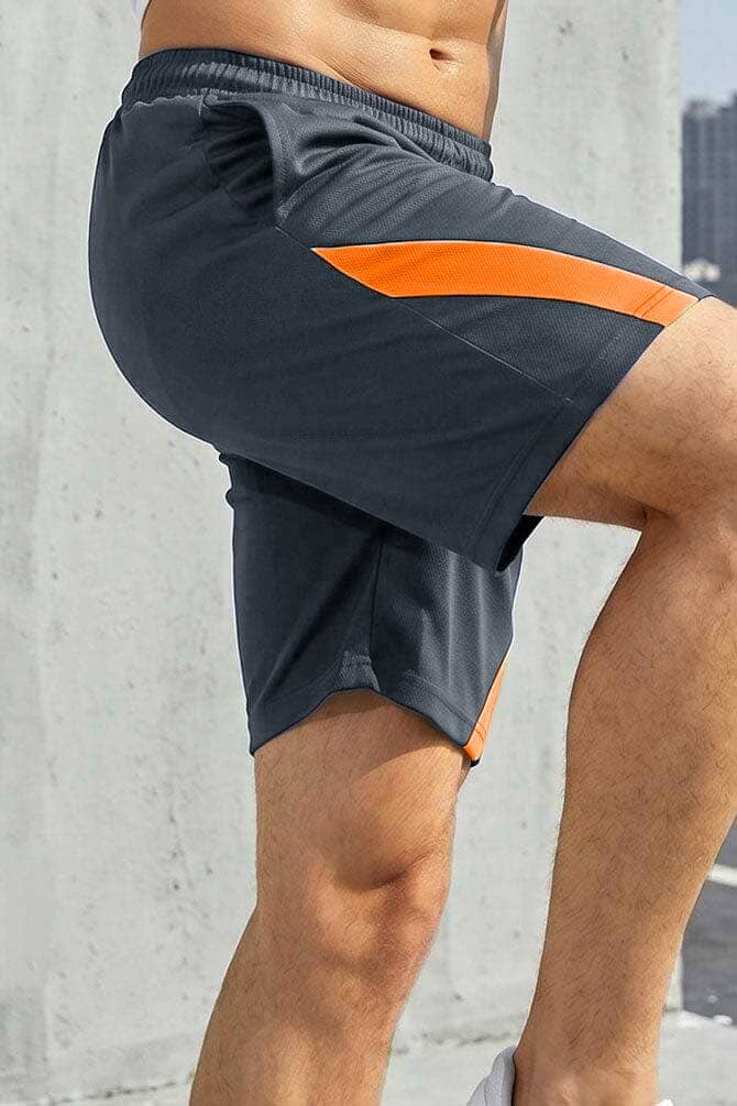 Stone Grey & Orange