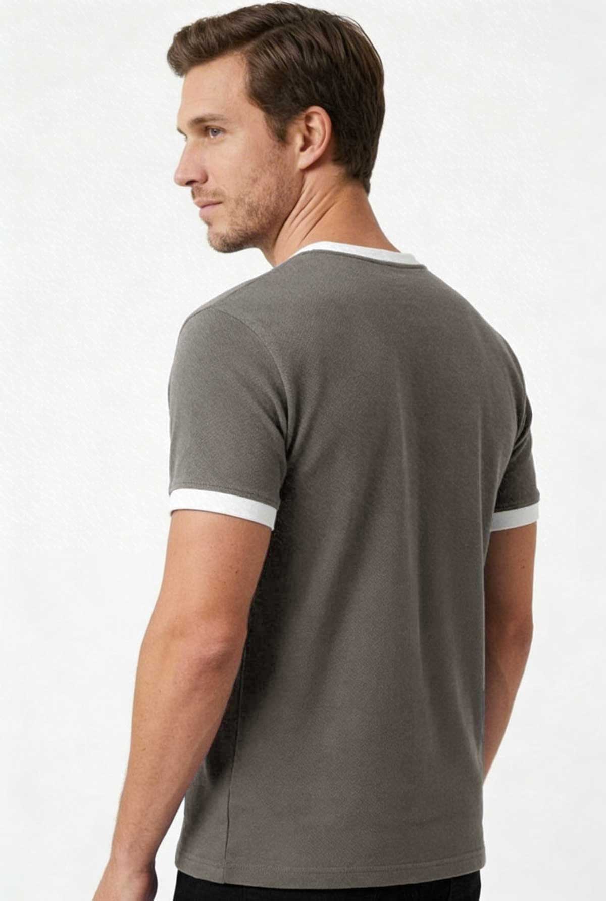 Stone Grey & White