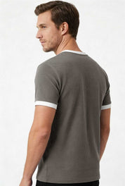 Stone Grey & White