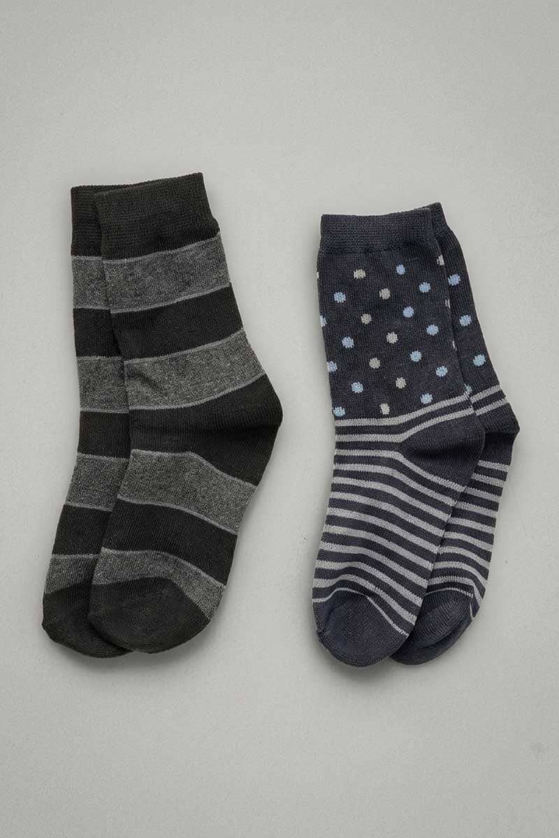 Kid's Crew Socks - Pack Of 2