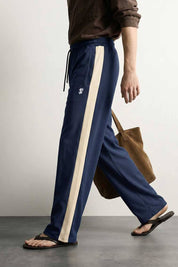 Navy & Cream