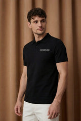 Polo Republica Men's CEO Printed Short Sleeve Polo Shirt