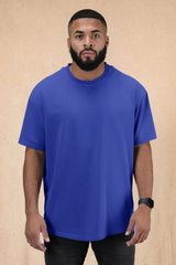 Polo Republica Men's Essentials Curved Loose Fit Short Sleeve Tee Shirt