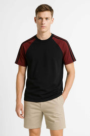 Black & Maroon