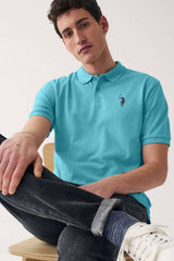 Polo Republica Men's Signature Pony Embroidered Short Sleeve Polo Shirt