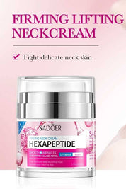 Sadoer Hexapeptide Firming Neck Cream - 50g