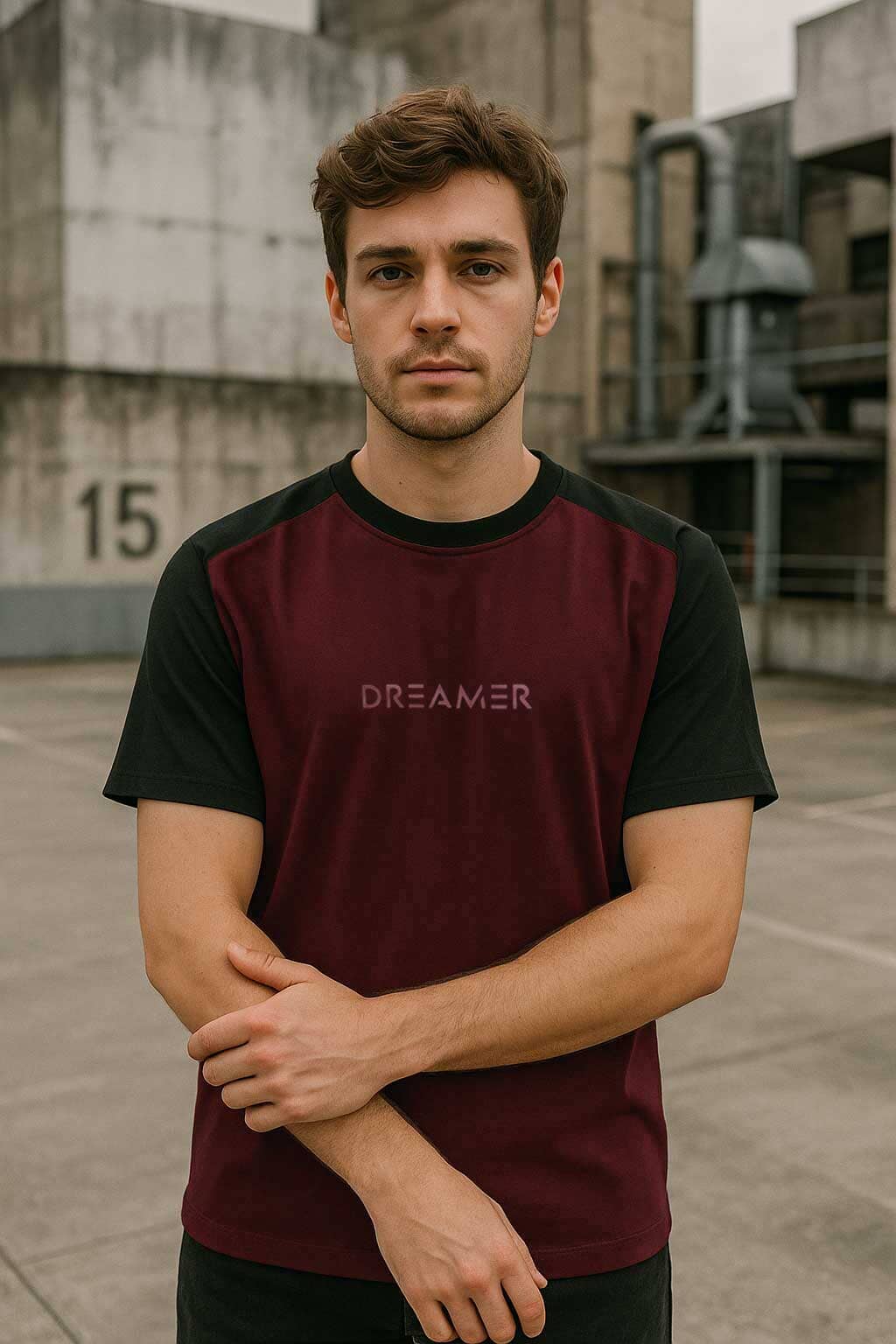 Maroon & Black