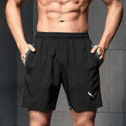 Polo Athletica Men's Rapid-Dry Gym Activewear Shorts with Side Panel Men's Shorts Polo Republica 