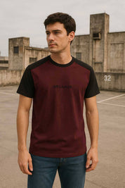 Maroon & Black