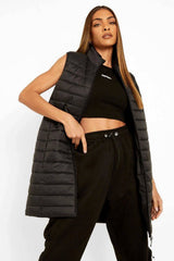 BH Women's Midi Funnel Neck Gilet