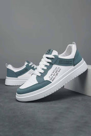 White & Powder Blue