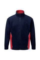 Men's Contrast Minor Fault Polar Fleece Jacket