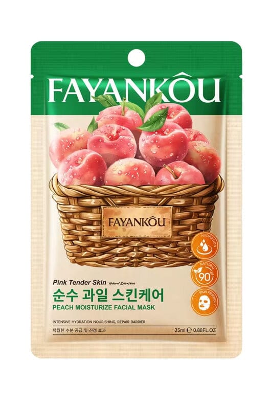 Fayankou Peach Moisturizing Facial Mask - 25ml