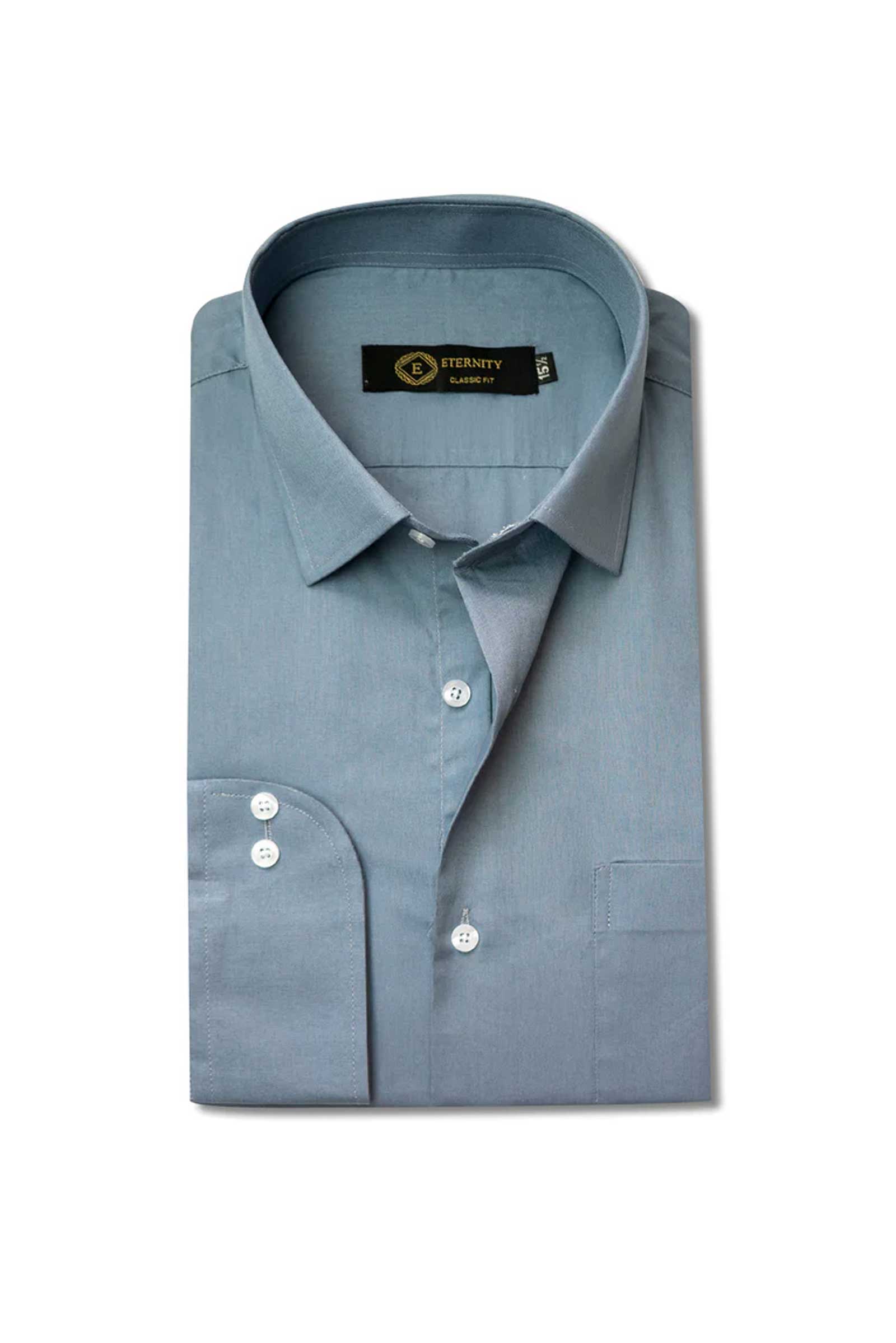Eternity Men's Classic Fit Premium Formal Shirt