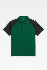 Bottle Green & Black