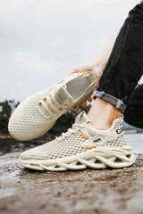 Ygos Men's Hollowed-Out Sole Sneakers