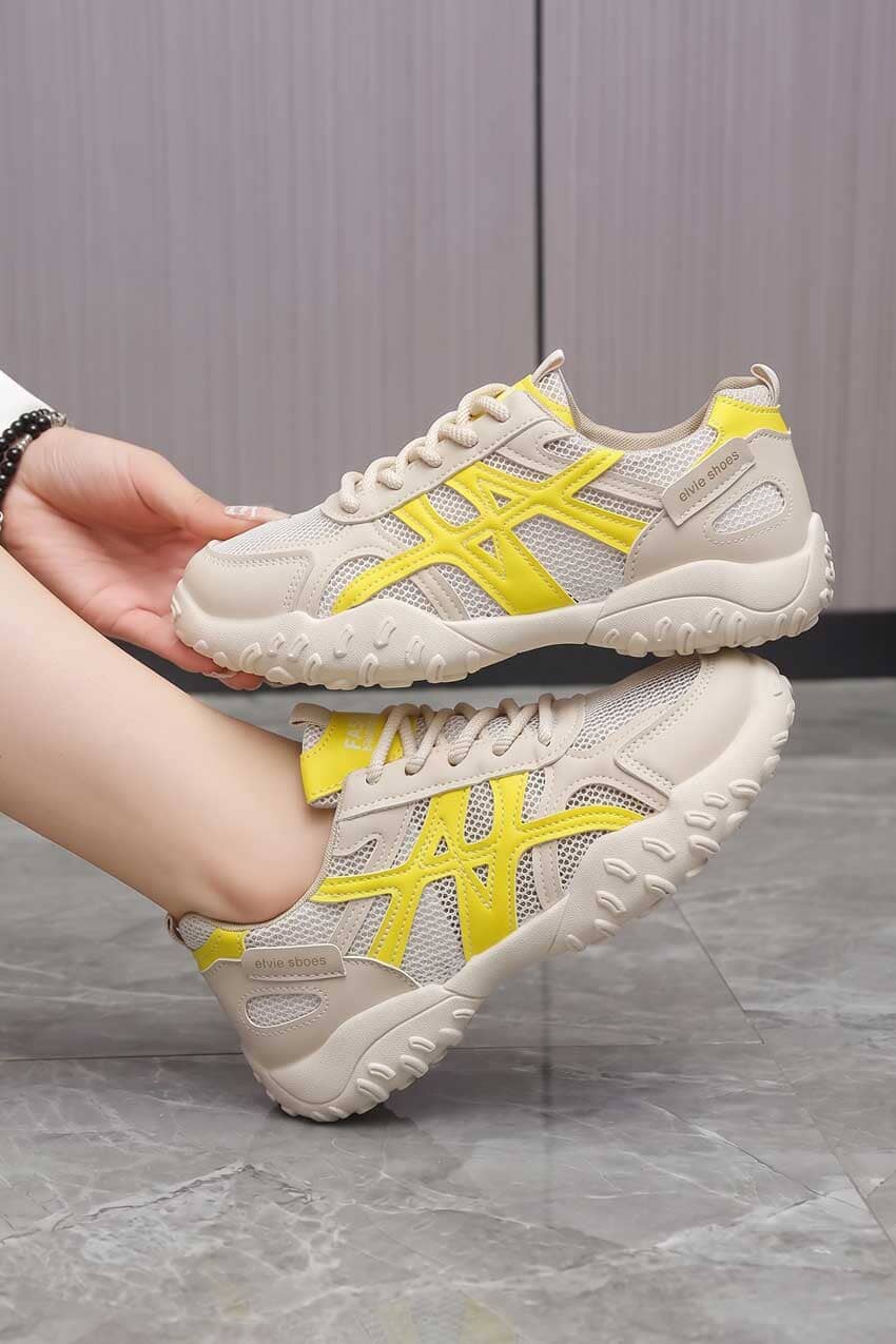Beige & Canary