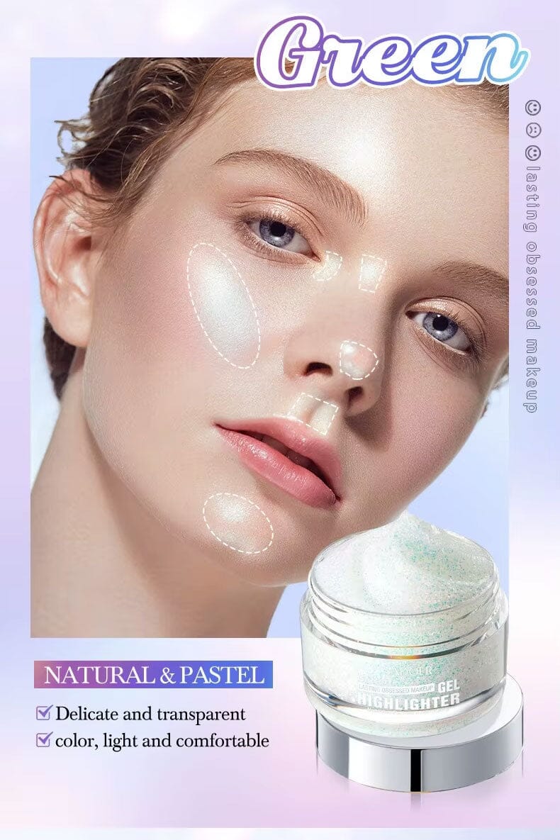 Sadoer Glitter Lasting Obsessed Makeup Gel Highlighter