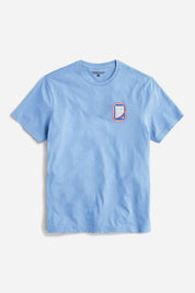 Polo Republica Men's Never Too Late Printed Crew Neck Tee Shirt
