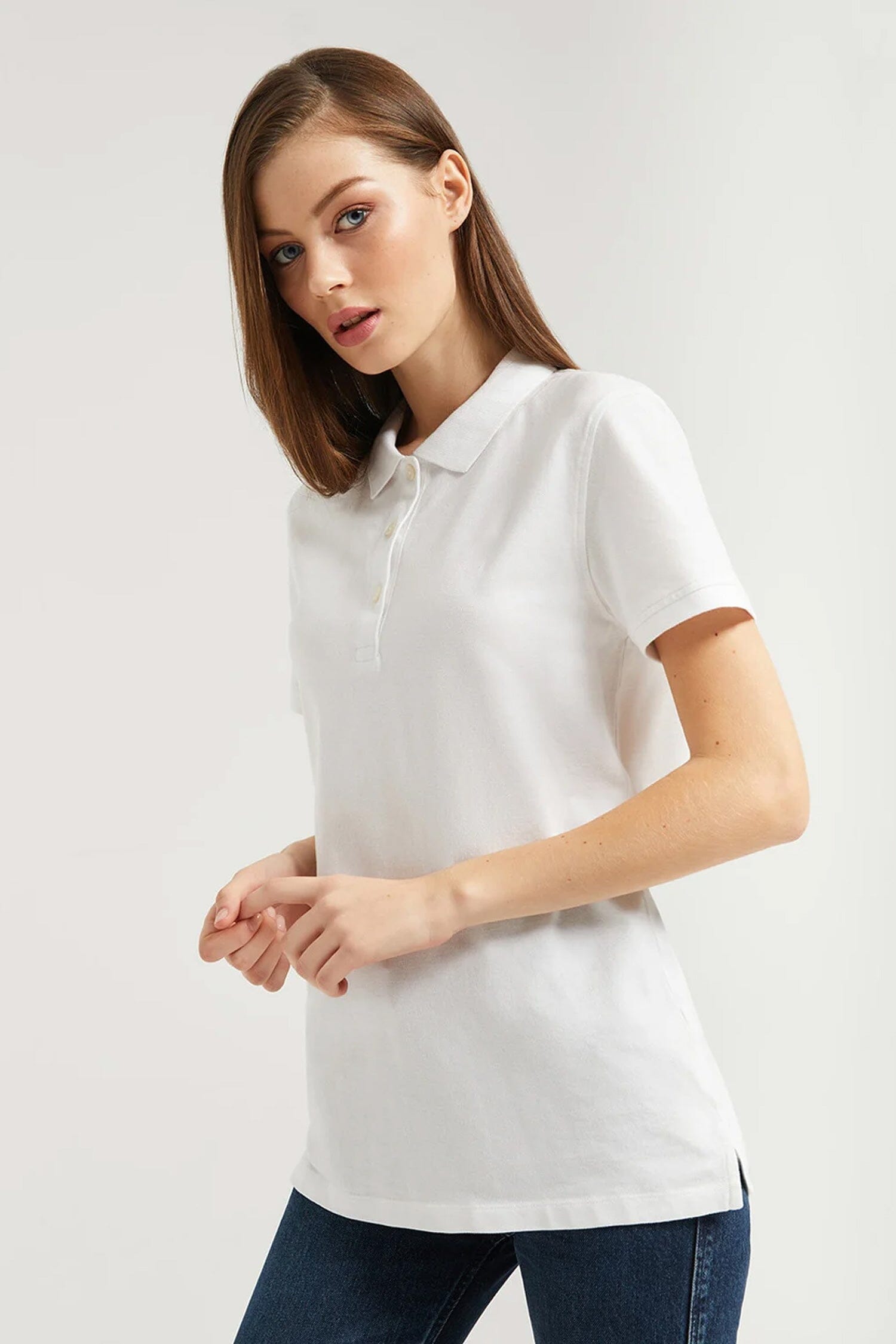 Polo Republica Women's Minor Fault Pique Polo Shirt Women's Polo Shirt Polo Republica 