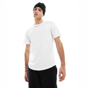 Polo Republica Men's Loose Fit Crew Neck Tee Shirt Men's Tee Shirt Polo Republica Off White S 