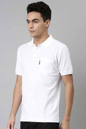 Salesianer Men's Short Sleeves Minor Fault Polo Shirt Men's Polo Shirt Image 