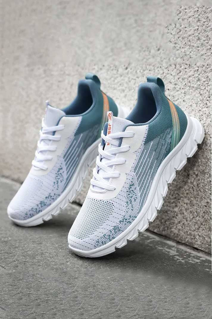 White & Powder Blue