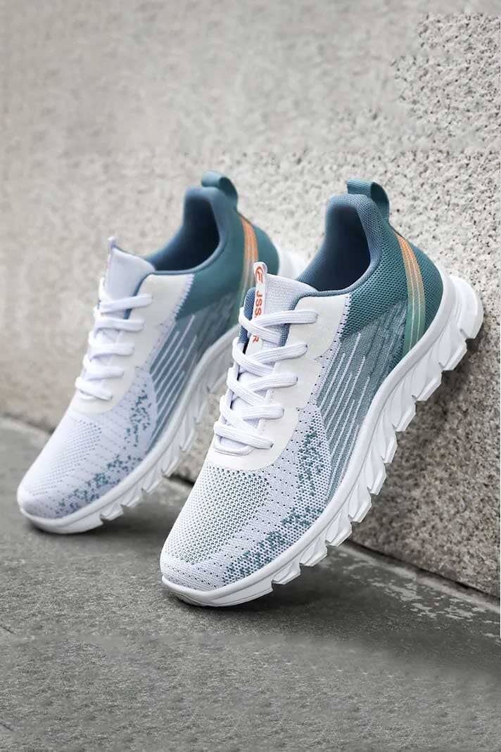 White & Powder Blue