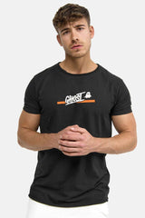 Polo Republica Men's Ghost Printed Crew Neck Tee Shirt