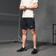 Polo Athletica Men's Rapid-Dry Gym Activewear Shorts with Side Panel Men's Shorts Polo Republica 